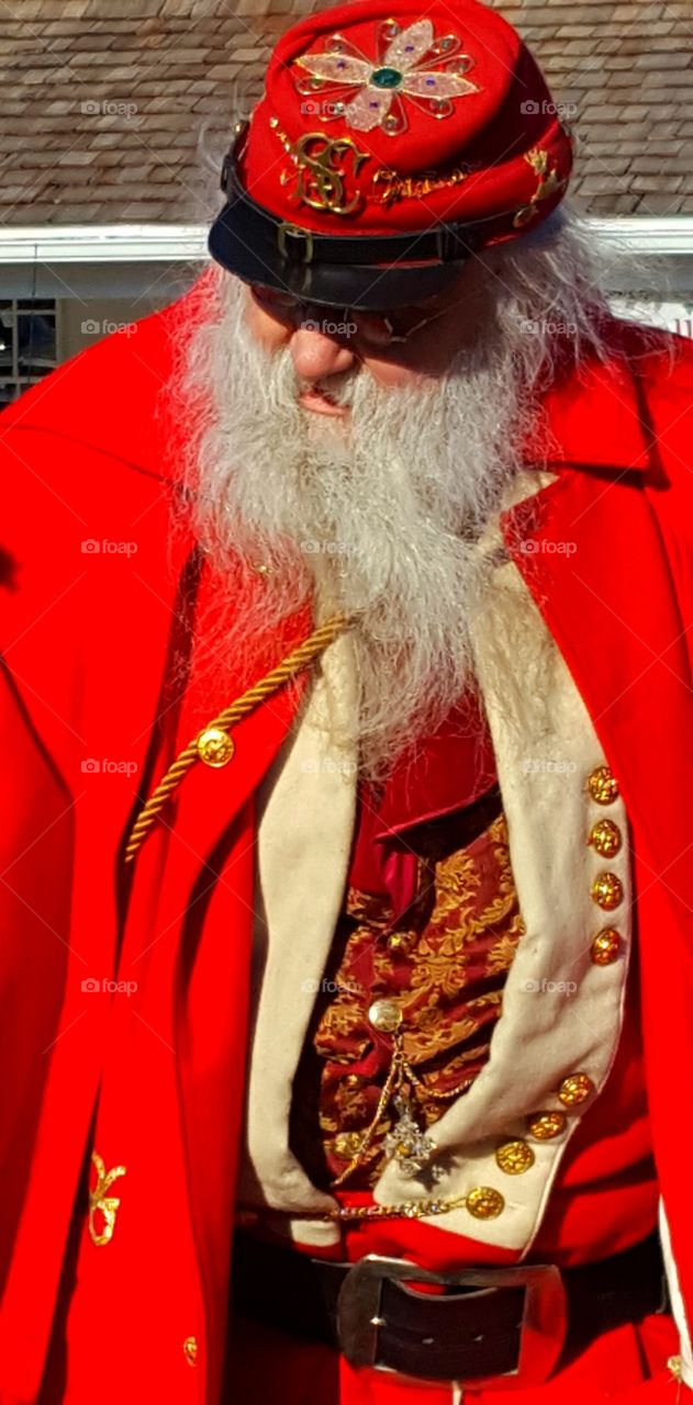 Victorian Santa costume