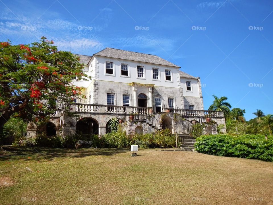 Rose Hall Great House. the Rose Hall Great House in Jamaica