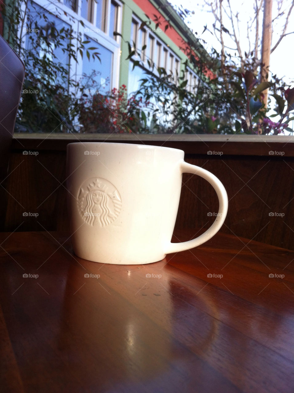 coffee table window reflection by patrickhardy