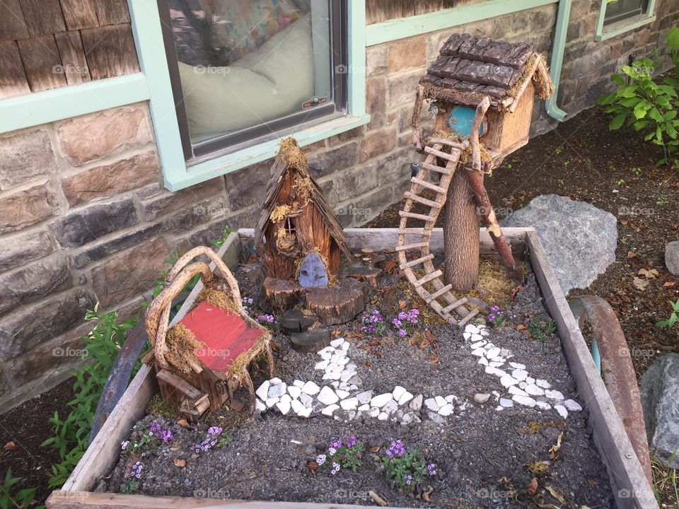 Fairy Quest. Pixie Home. Pixie Prime Real Estate! Rustic Cabins. Pixie Hollow and Gardens. Gardner Village, in West Jordan, Utah. @chelseamerkleyphotos - Copyright © CM Photography. May 2019. 