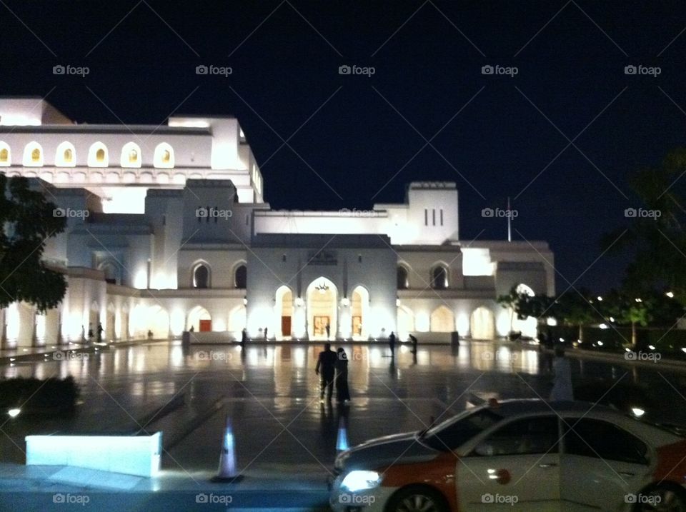Royal Opera House in Muscat Oman