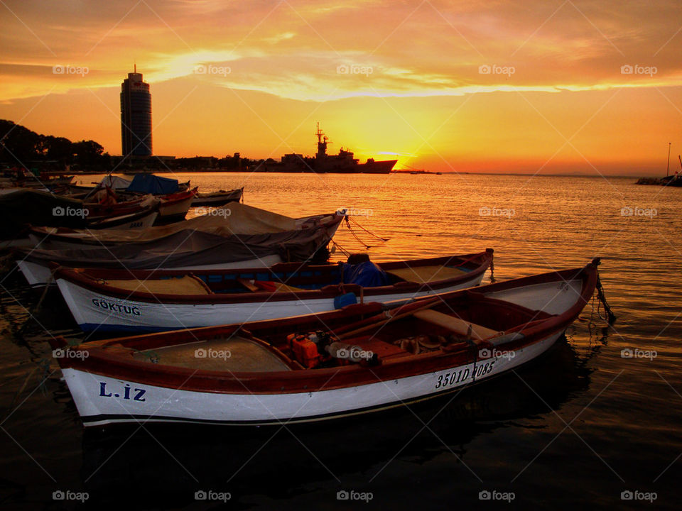 Sunset In Izmir