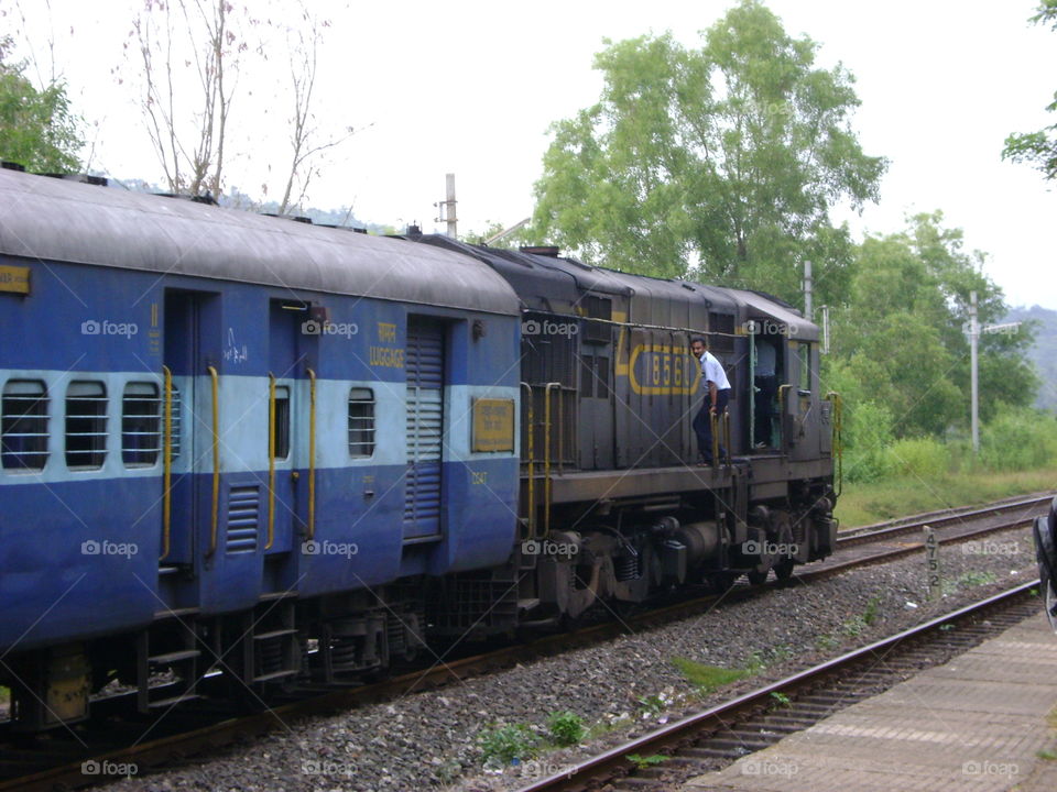 Train Stop in Goa