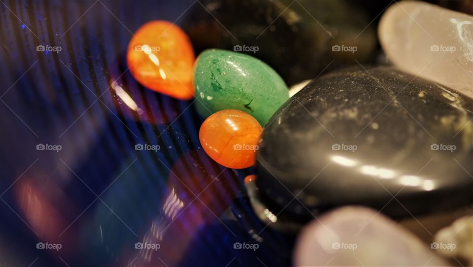 colourful stones