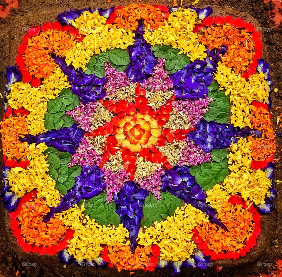 Flower carpet