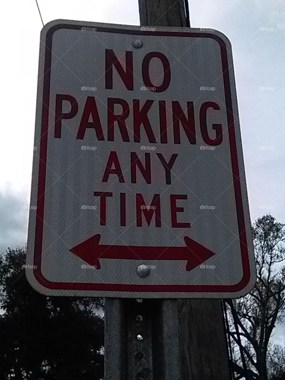 no parking