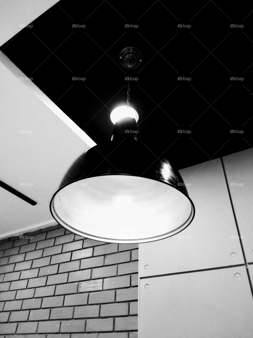 a beautiful hanging light