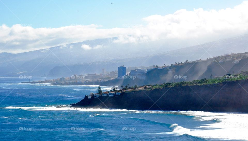 Tenerife island view 