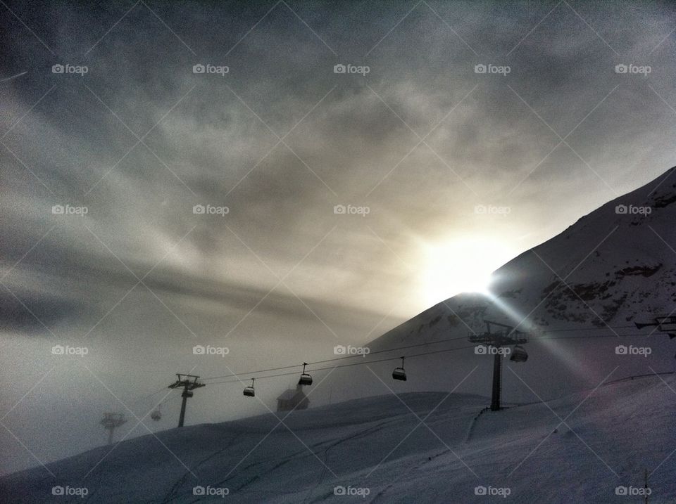 Chapell in the mountain