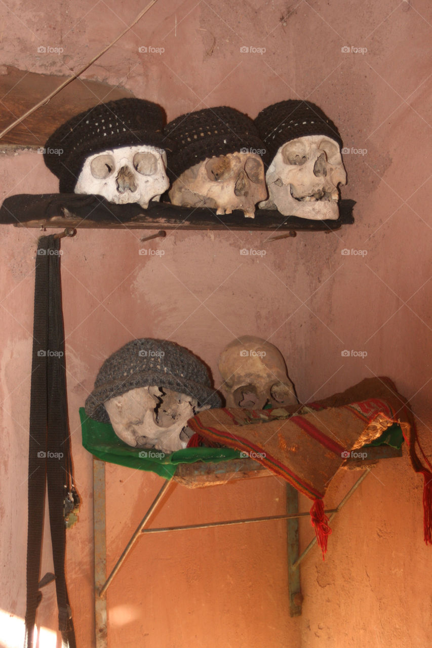 peru hats skulls heads by jpt4u