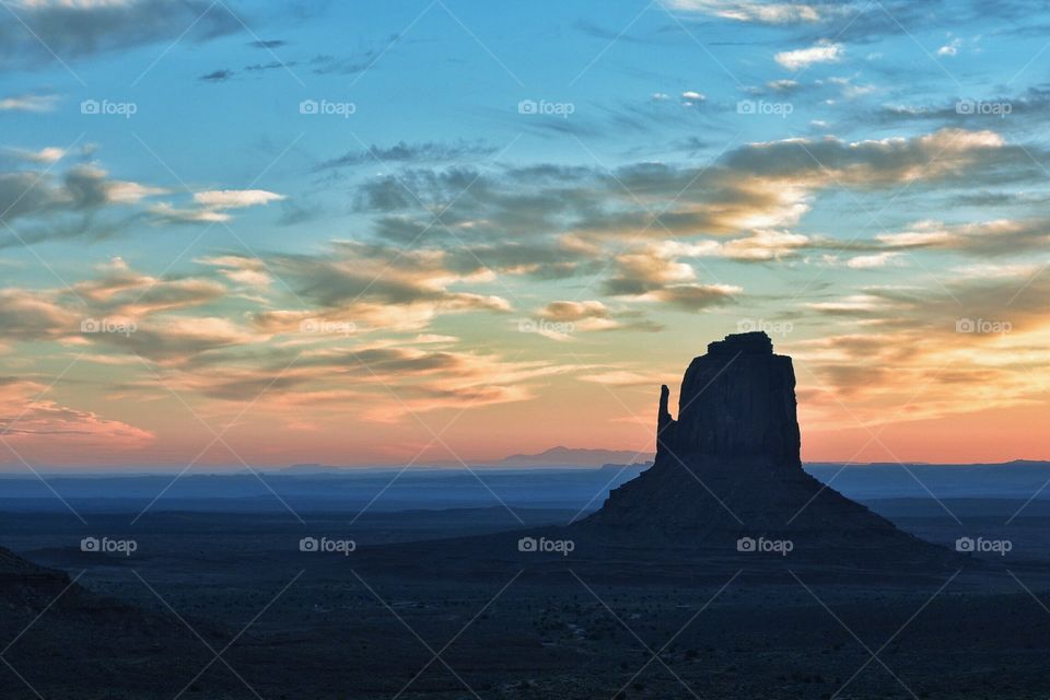 Monument Valley Utah sunset