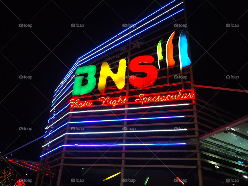 Batu Night Spektakuler Malang East Java Indonesia