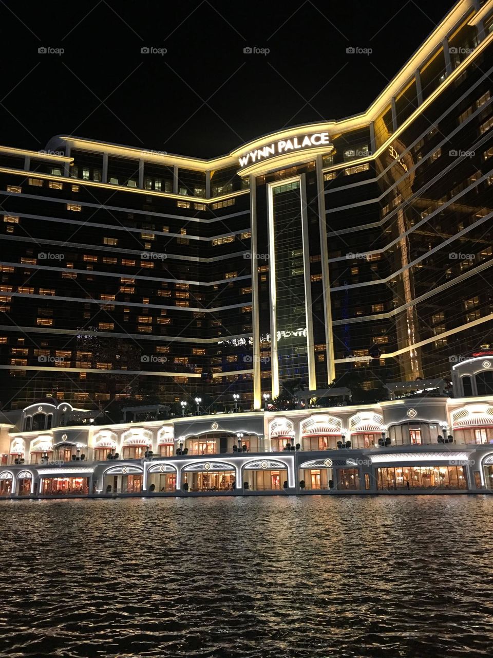 Water fountain of hotel