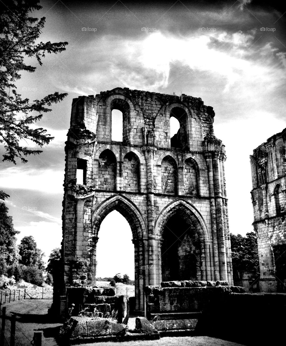 sky windows architecture old by binkyboo