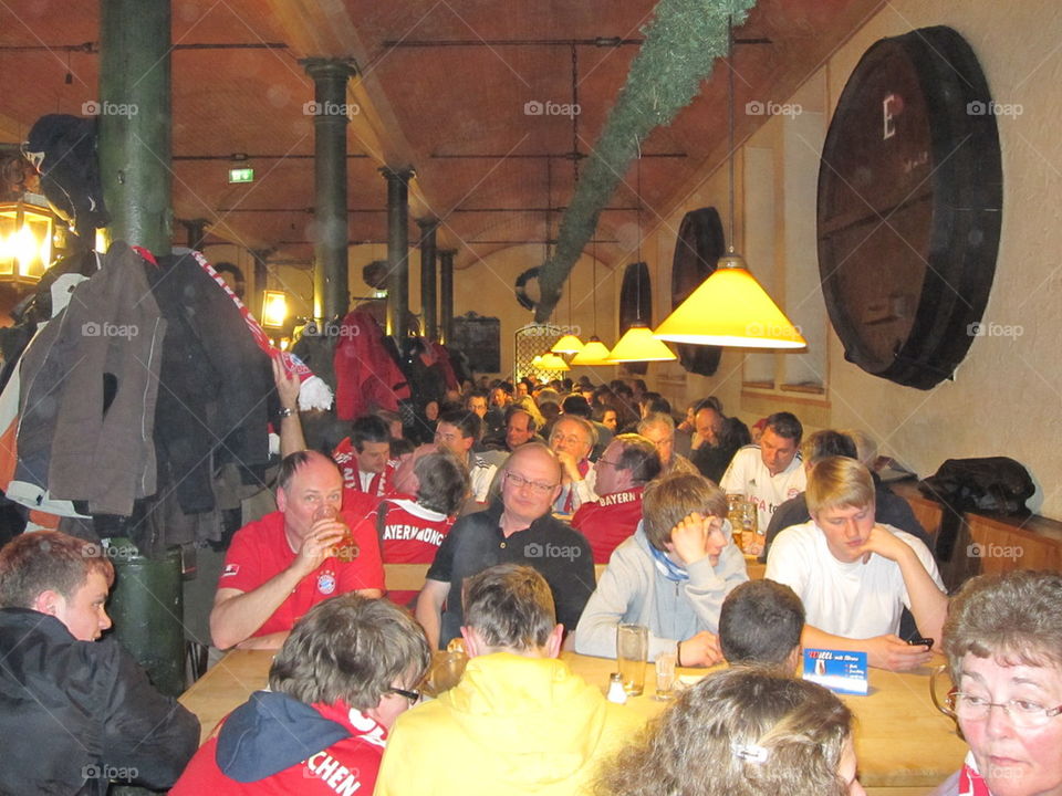 Munich beer hall