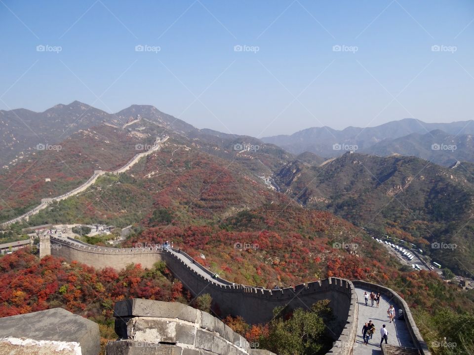 The Great Wall in early autumn