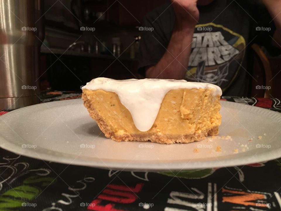 Pumpkin cheesecake 