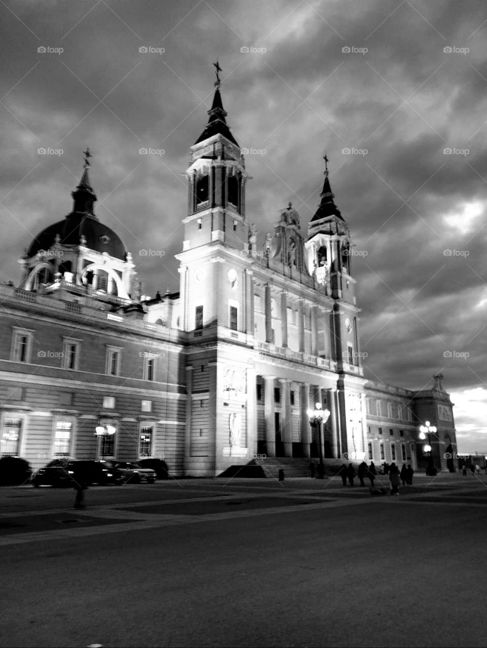 Almudena cathedral Madrid Spain, beautiful building, architecture and design