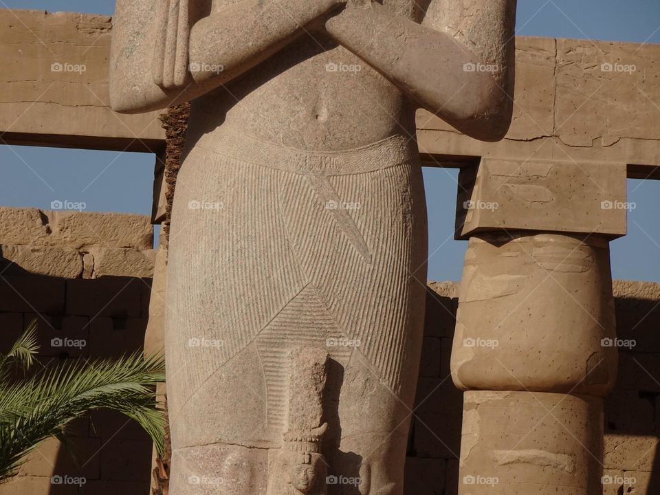 Ramses ii king of Egypt Karnak Temple