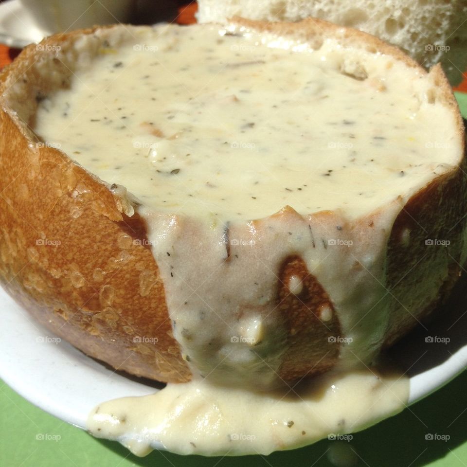 Clam chowder 