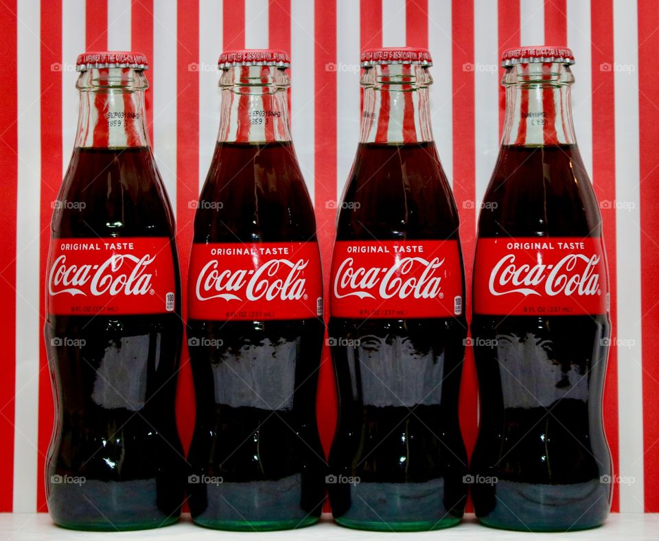 Coca Cola bottles 