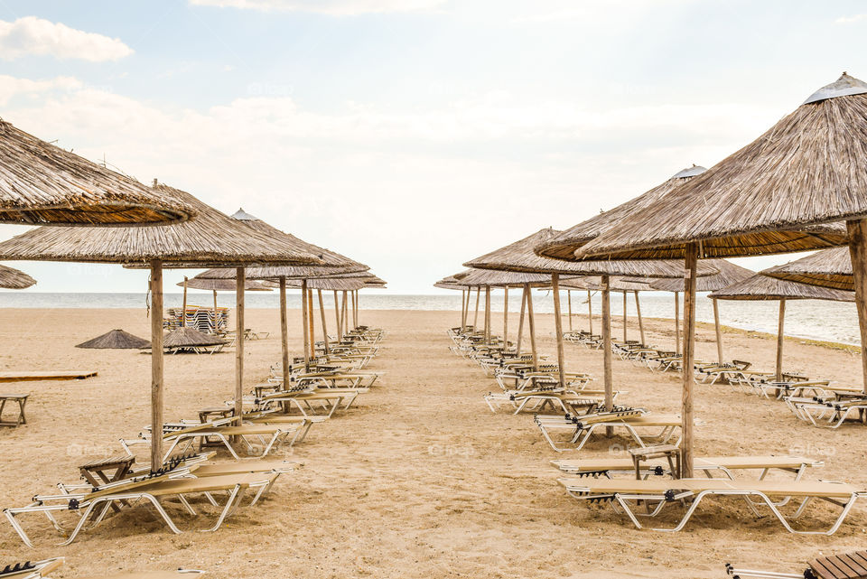 Beach, Sand, Wooden, Vacation, Ocean