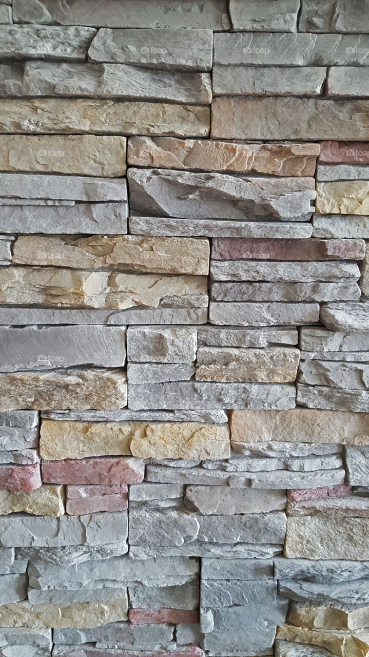 Multicolor slate wall panel 