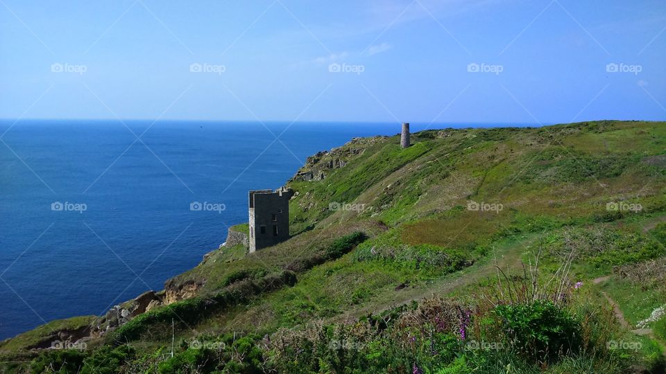 Cornish coast