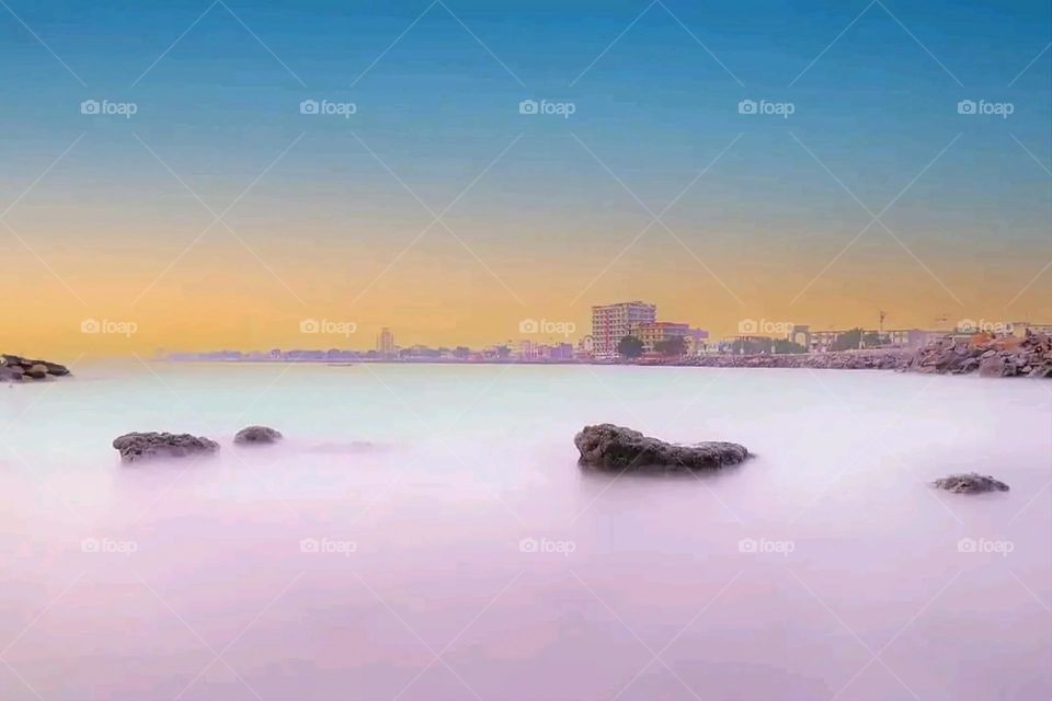 A very beautiful picture, and there is no better picture than it. There is no better picture of green herbs and colorful, red and white roses than it. Glory be to God, the natural and picturesque view, and there is no more