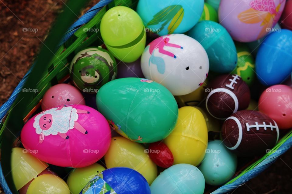 Colorful Easter Eggs 