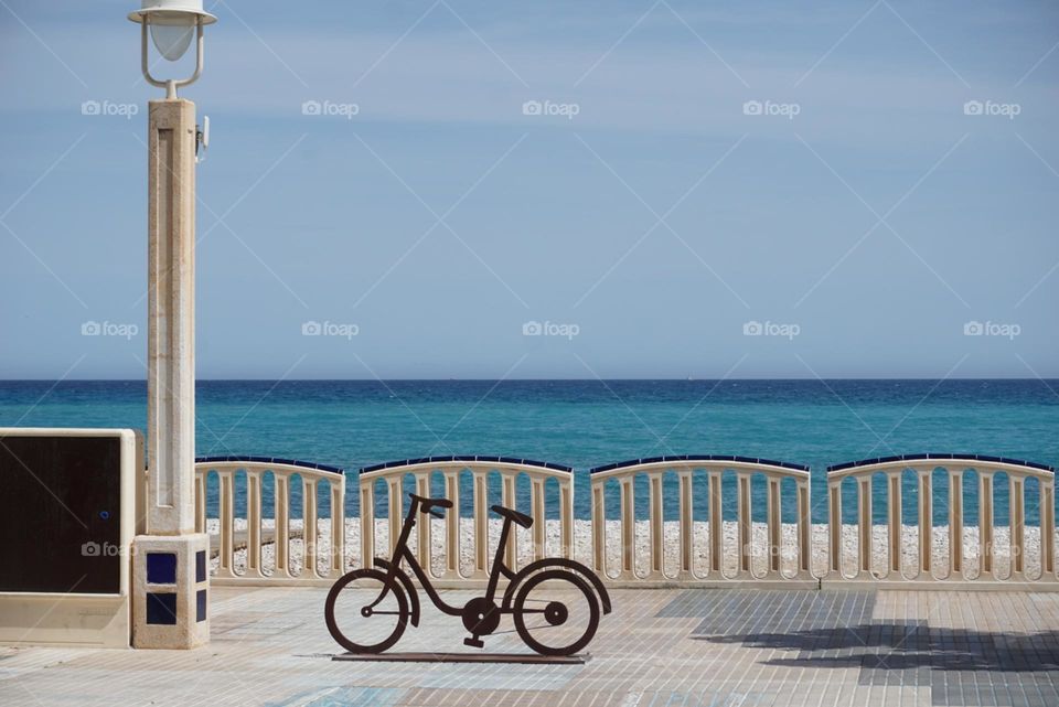 Sea#view#bycicle