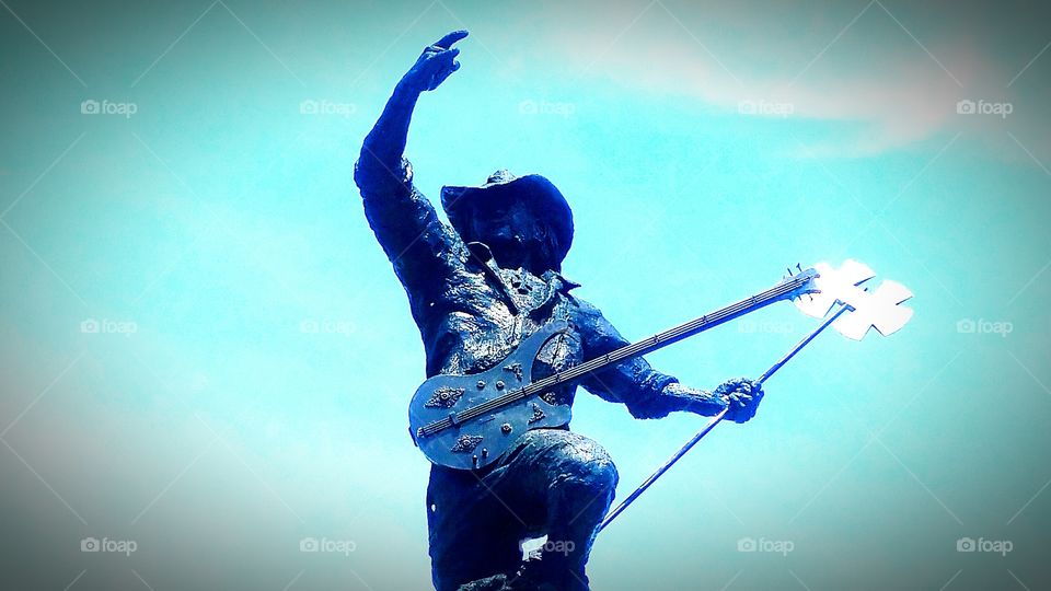 Lemmy's Statue Hellfest