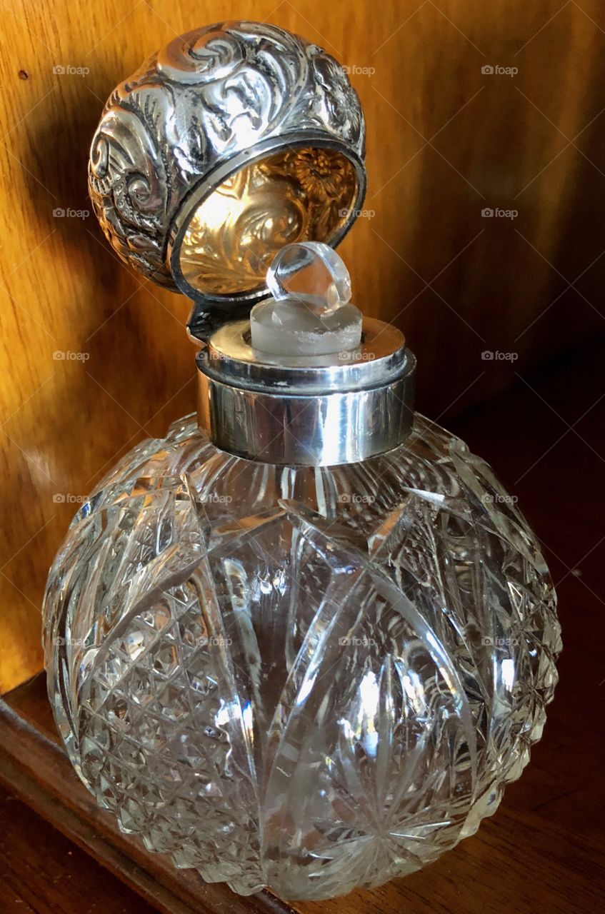 antique perfume holder