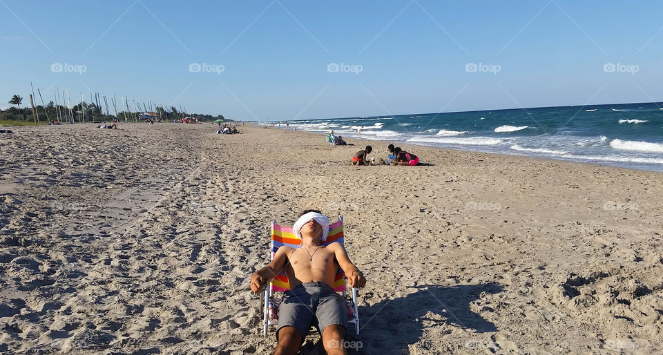 Lazy day at the shore