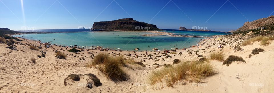 Greek beach Crete balos