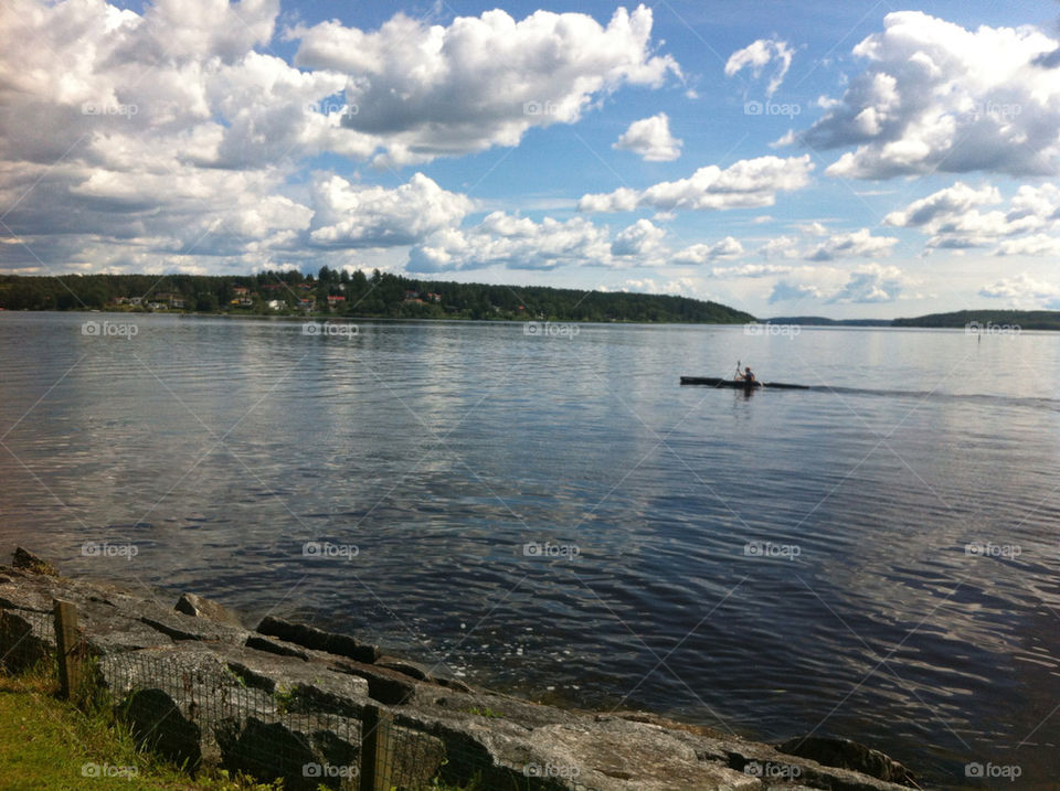 sweden clouds water sigtuna by kamrern