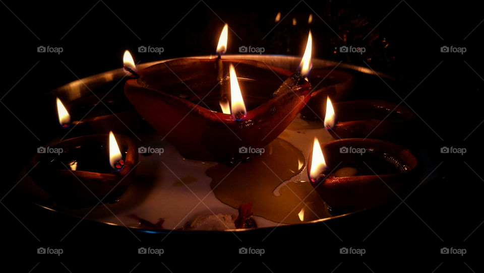 diwali diyas