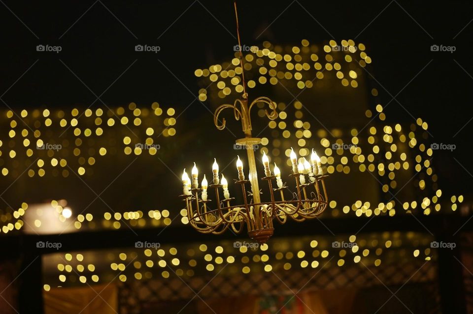 A Indian function lights..