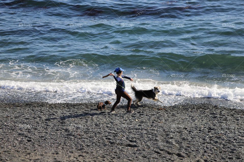 Fun on the beach