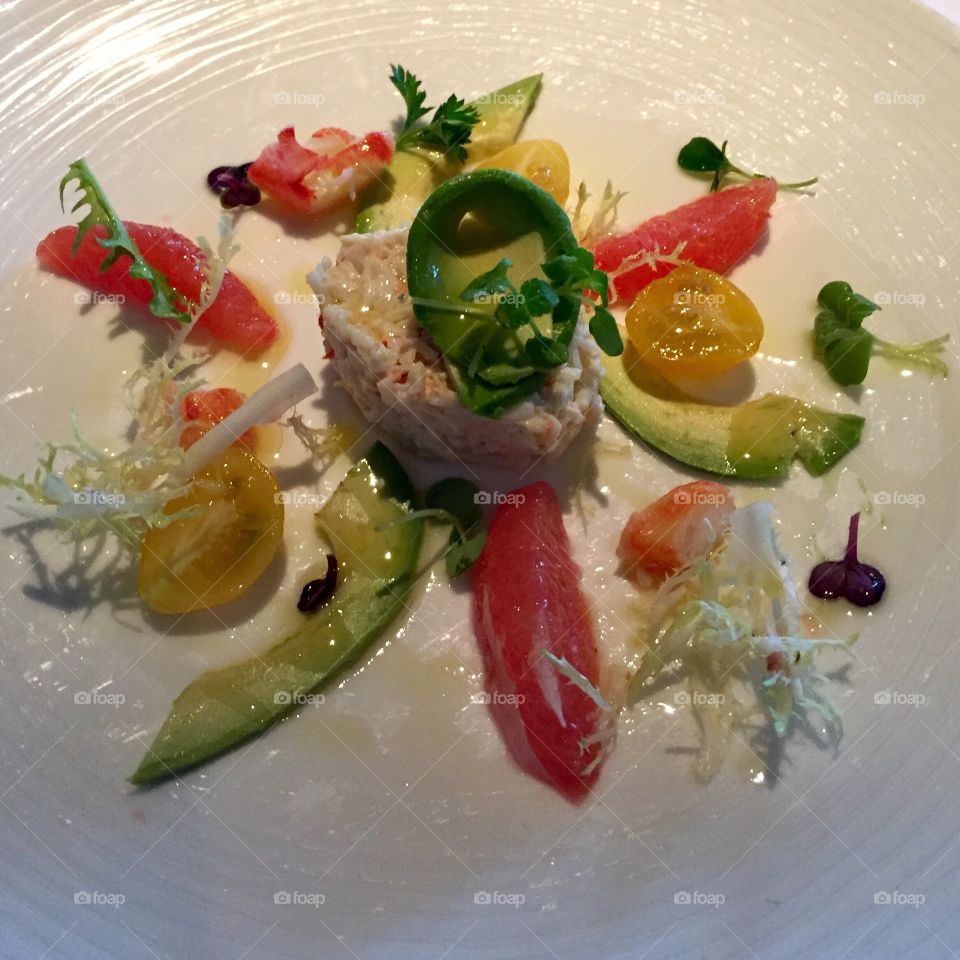 Crab salad