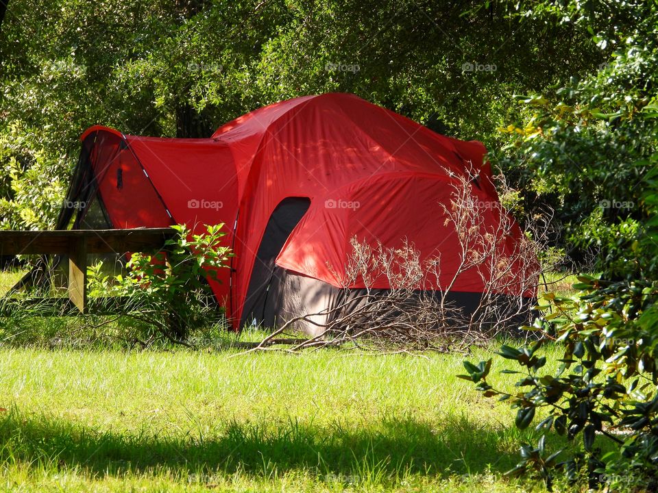 Camping - an outdoor activity involving overnight stays away from home. I like the greater connection with the outdoors I get when camping; by being so much more aware of the natural sounds and the smells.