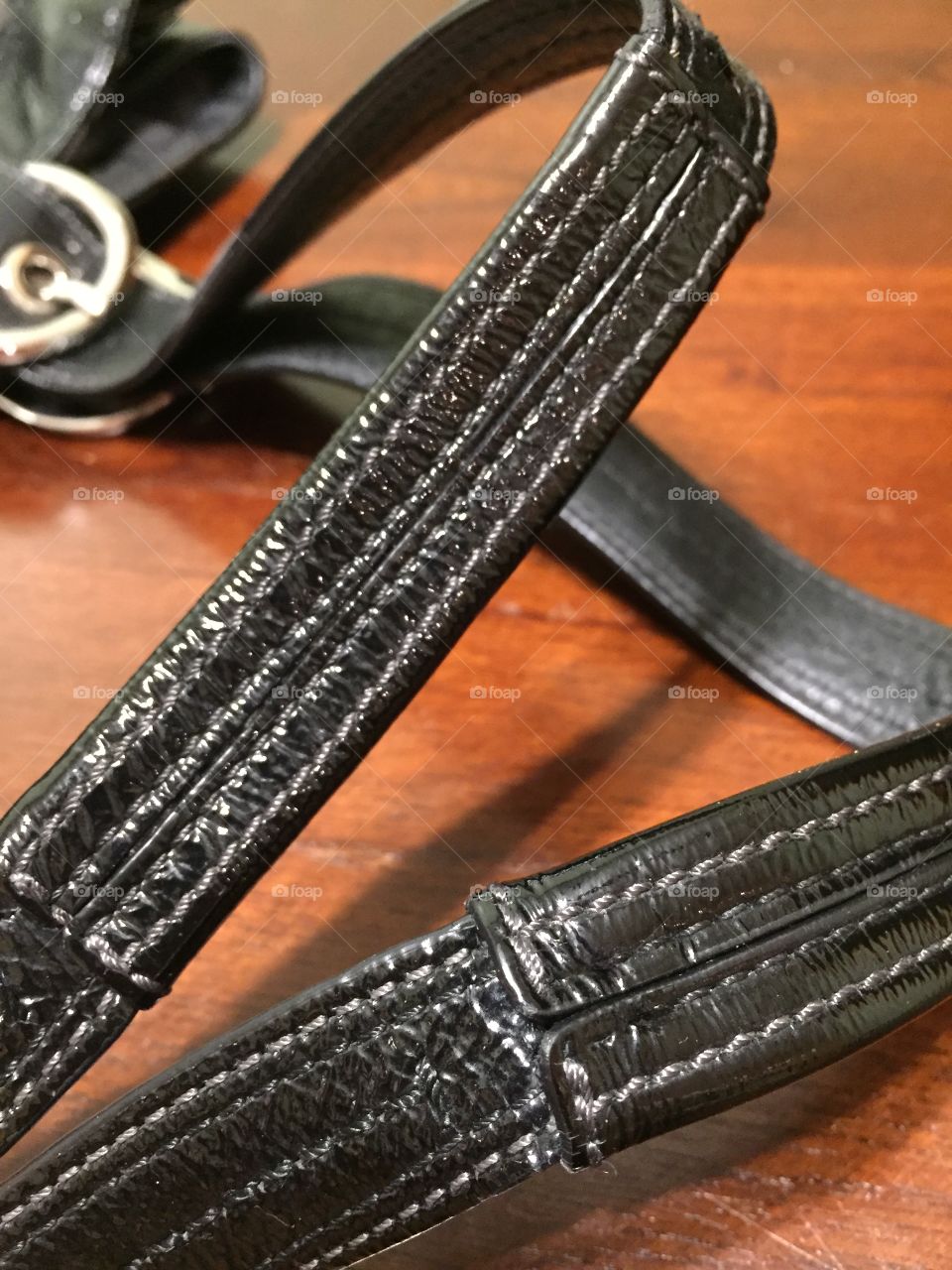 Leather purse straps 