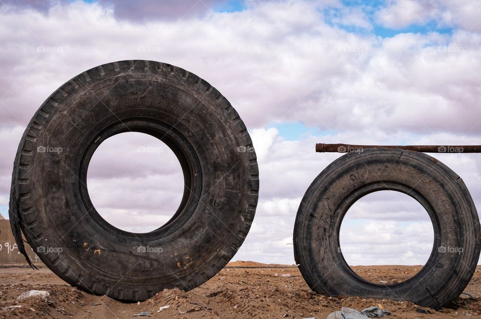 Land scape of desert