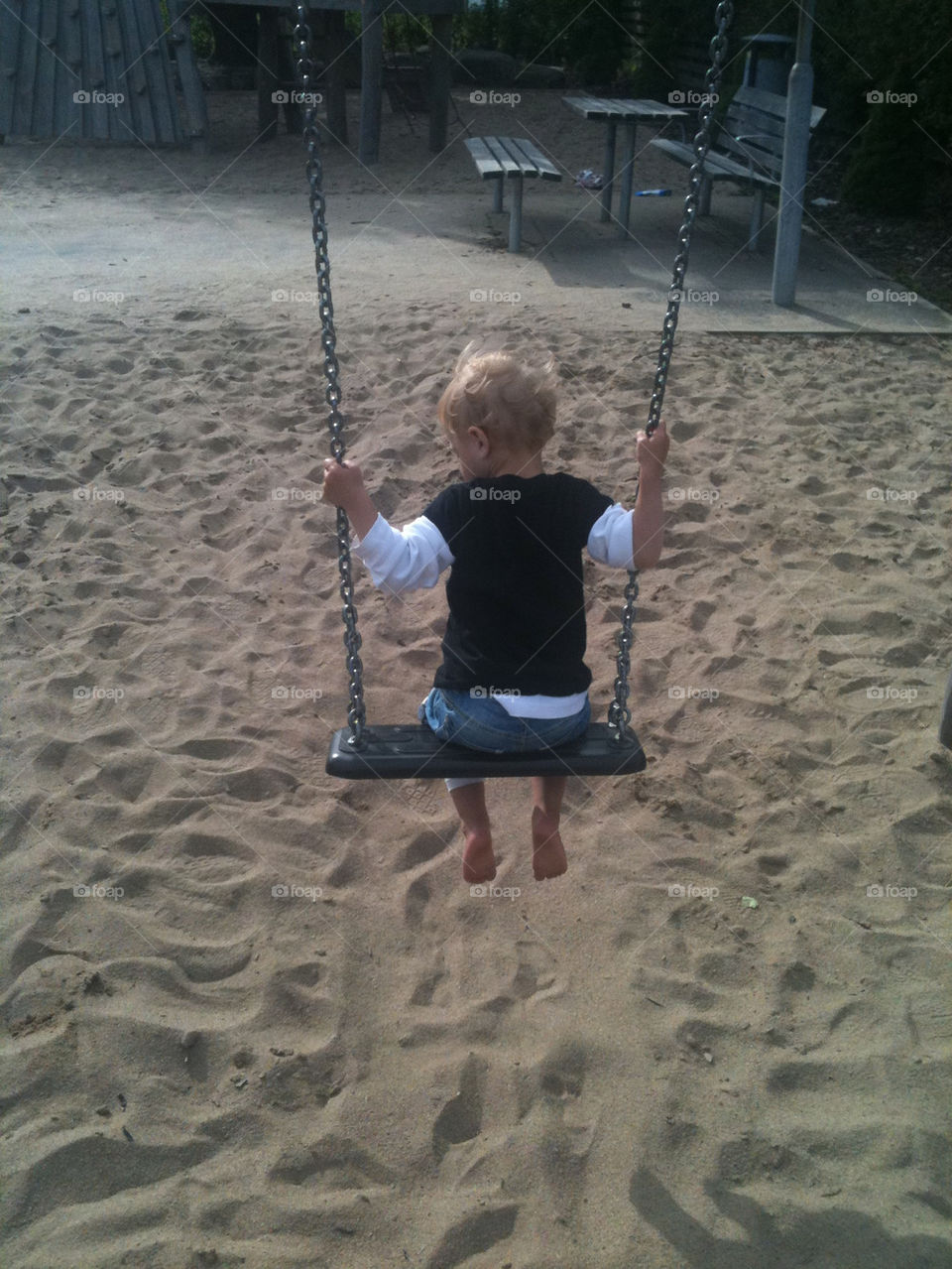 summer play child sand by gitt123