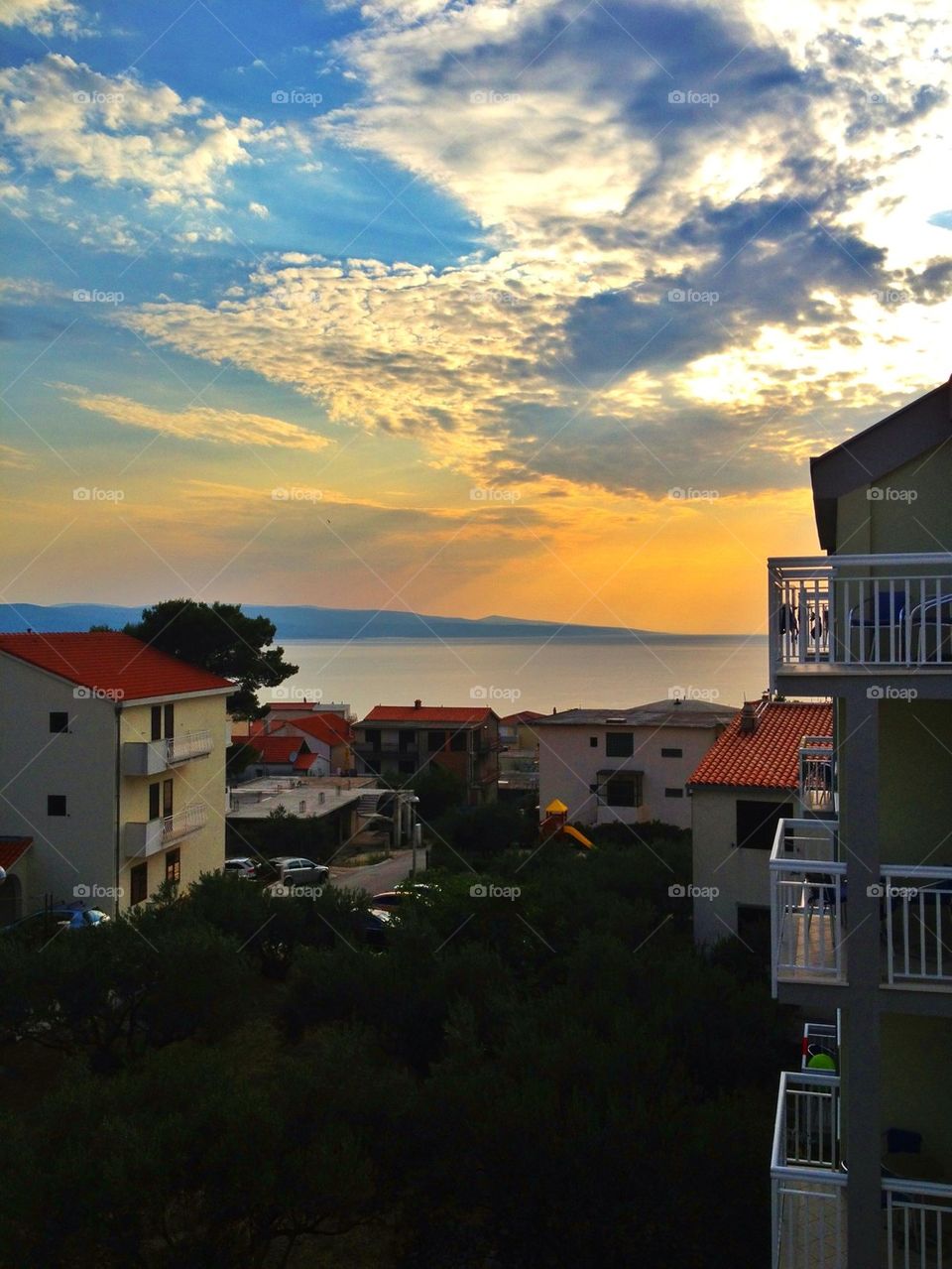 Seaview from Balcony.