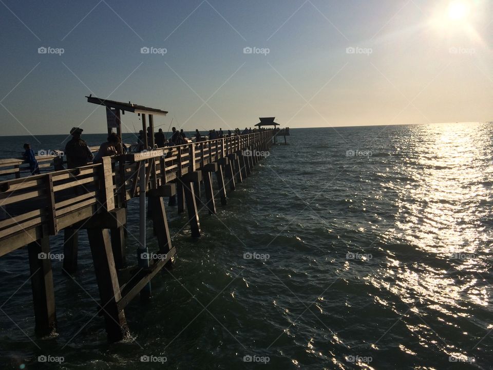 Sunset, Water, Sea, Beach, Dawn