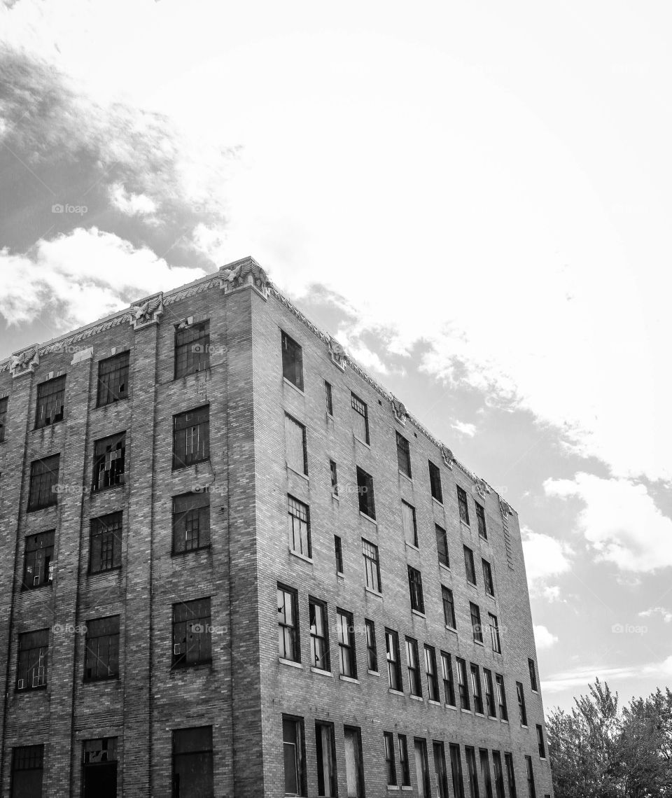 Abandoned Building in Old Town Saginaw