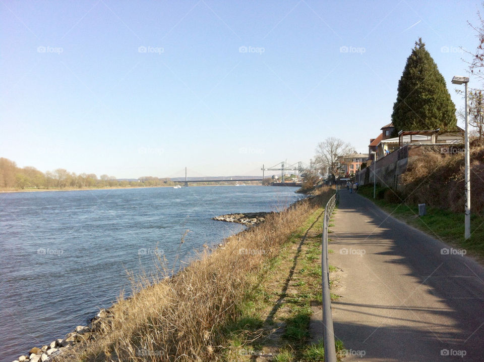 sunny river panorama day by trbgnnr