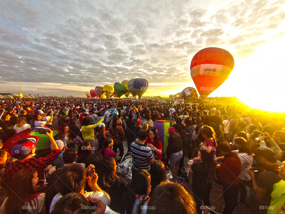 Hot Air Balloon Festival in the Philippines