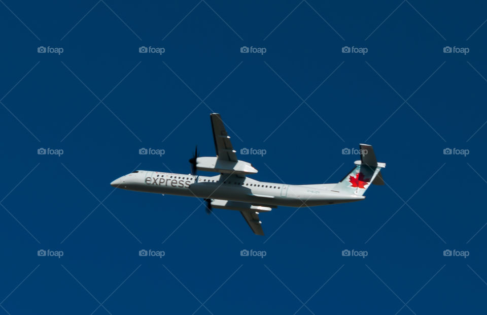 Airplane just after take off